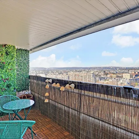 Refait A Neuf Avec Balcon Et Vue Sur La Seine - Bail Mobilite *