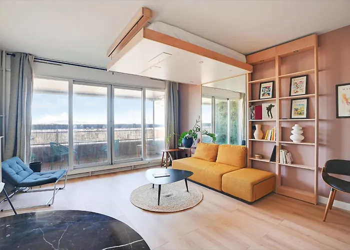 Lejlighed Refait A Neuf Avec Balcon Et Vue Sur La Seine - Bail Mobilite