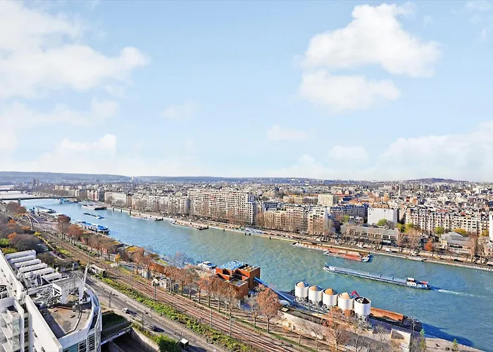 Lejlighed Refait A Neuf Avec Balcon Et Vue Sur La Seine - Bail Mobilite Paris